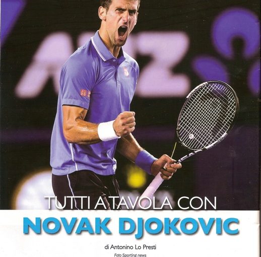 Tutti a tavola con Novak Djokovic: le strategie alimentari di un campione per l’eccellenza psico-fisica